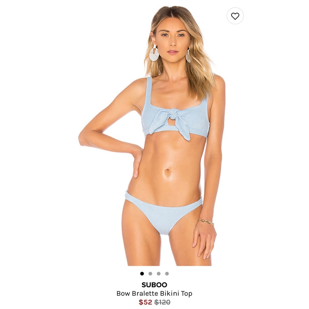 NWT Suboo blue bikini set from Revolve. S/XS